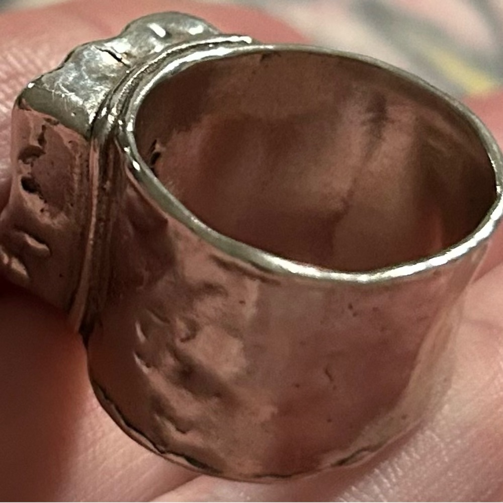 SILPADA Sterling Silver 925 Smokey Quartz Dusk Till Dawn Ring Size 7 - Picture 4 of 11